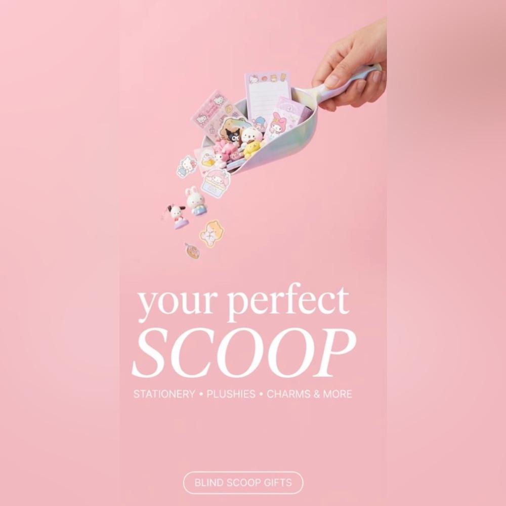 Mystery Scoop of Cute Stationery & self care items.